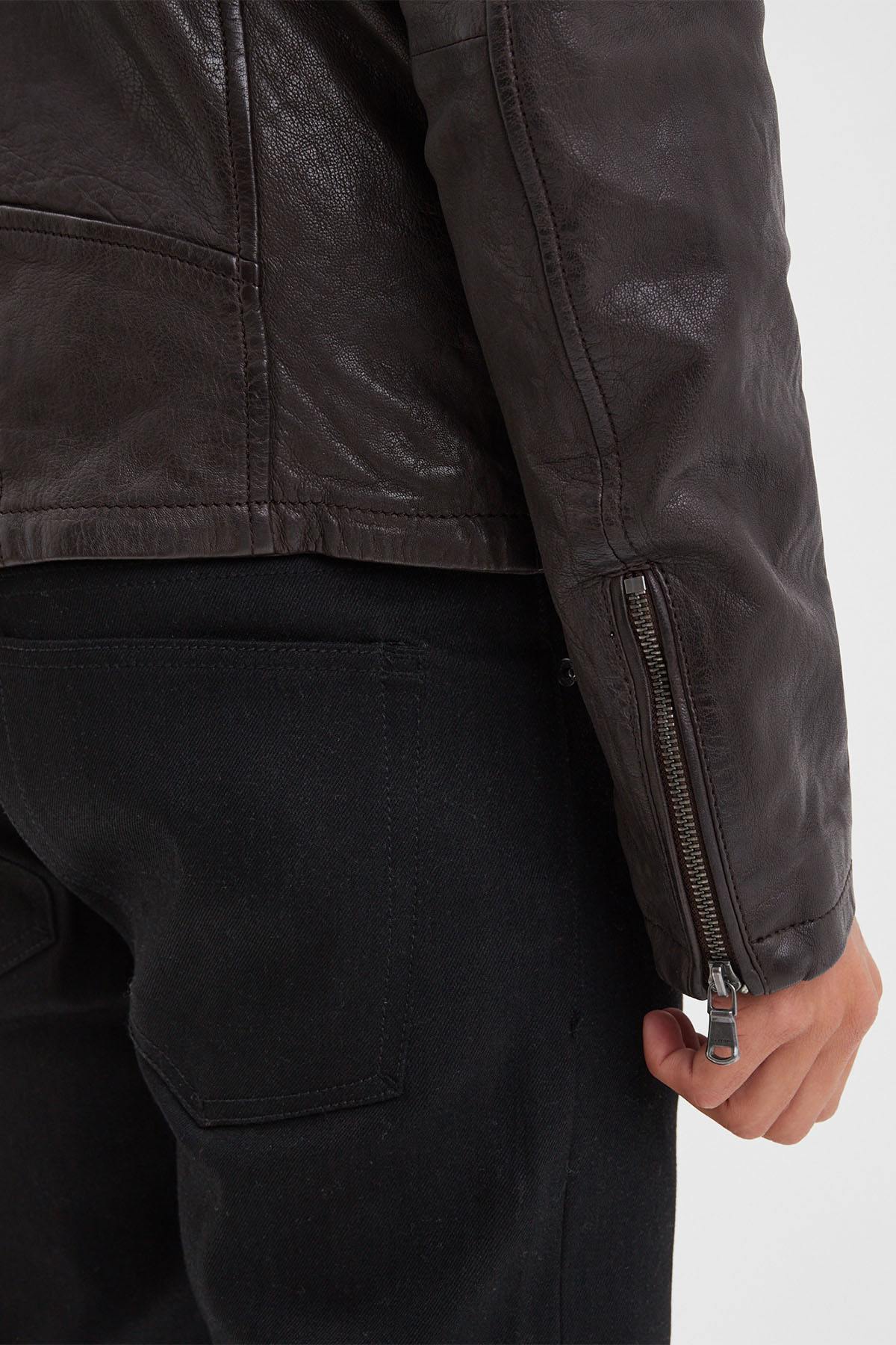 Blouson Homme Daytona GAFINO LAMB VITA R BROWN — vue 7