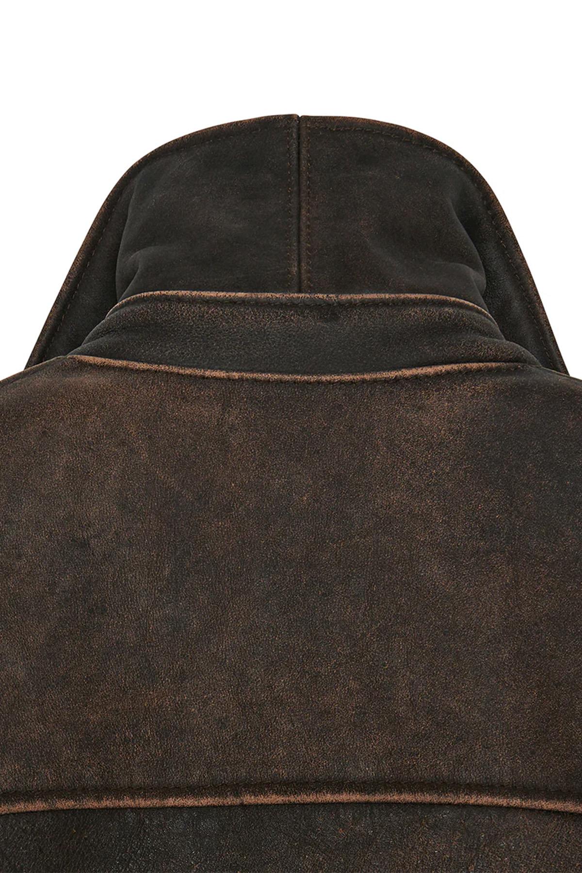 Giacche Uomo Cockpit Usa Z21A017 BROWN — vista 4