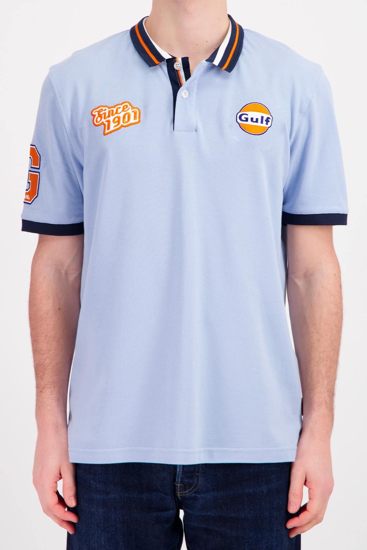Polo Hombre Gulf POLO POM06-125 LIGHT BLUE — vista 1