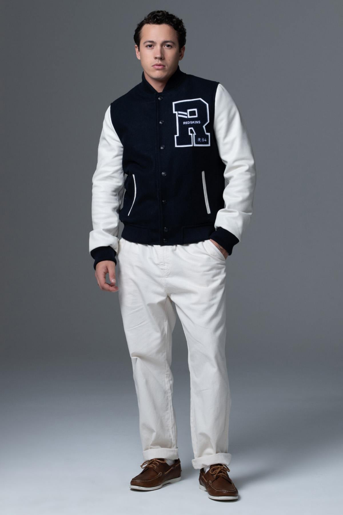 Herren Jacke Redskins FORD HATCH NAVY WHITE — Ansicht 7