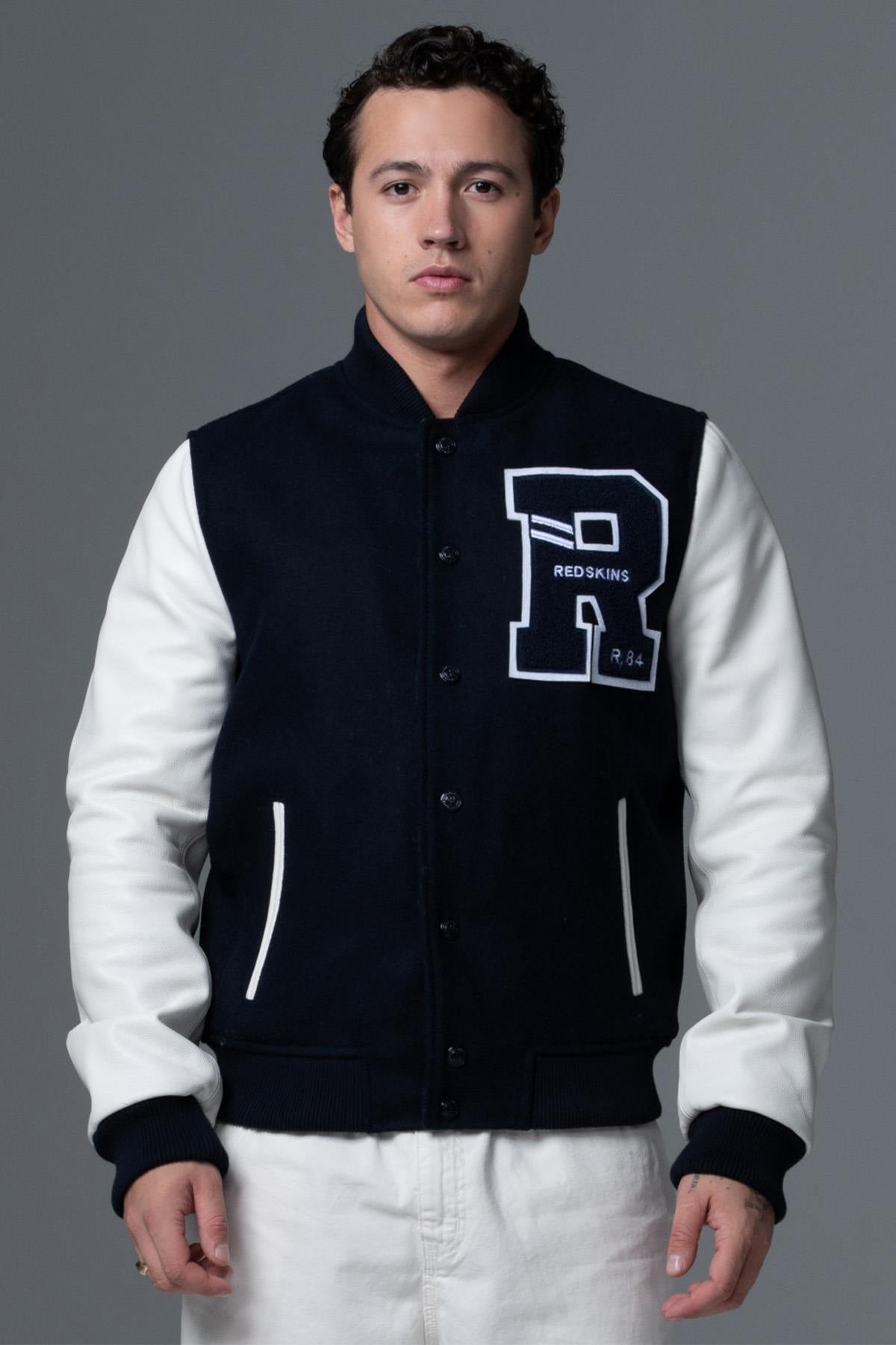 Herren Jacke Redskins FORD HATCH NAVY WHITE — Ansicht 8