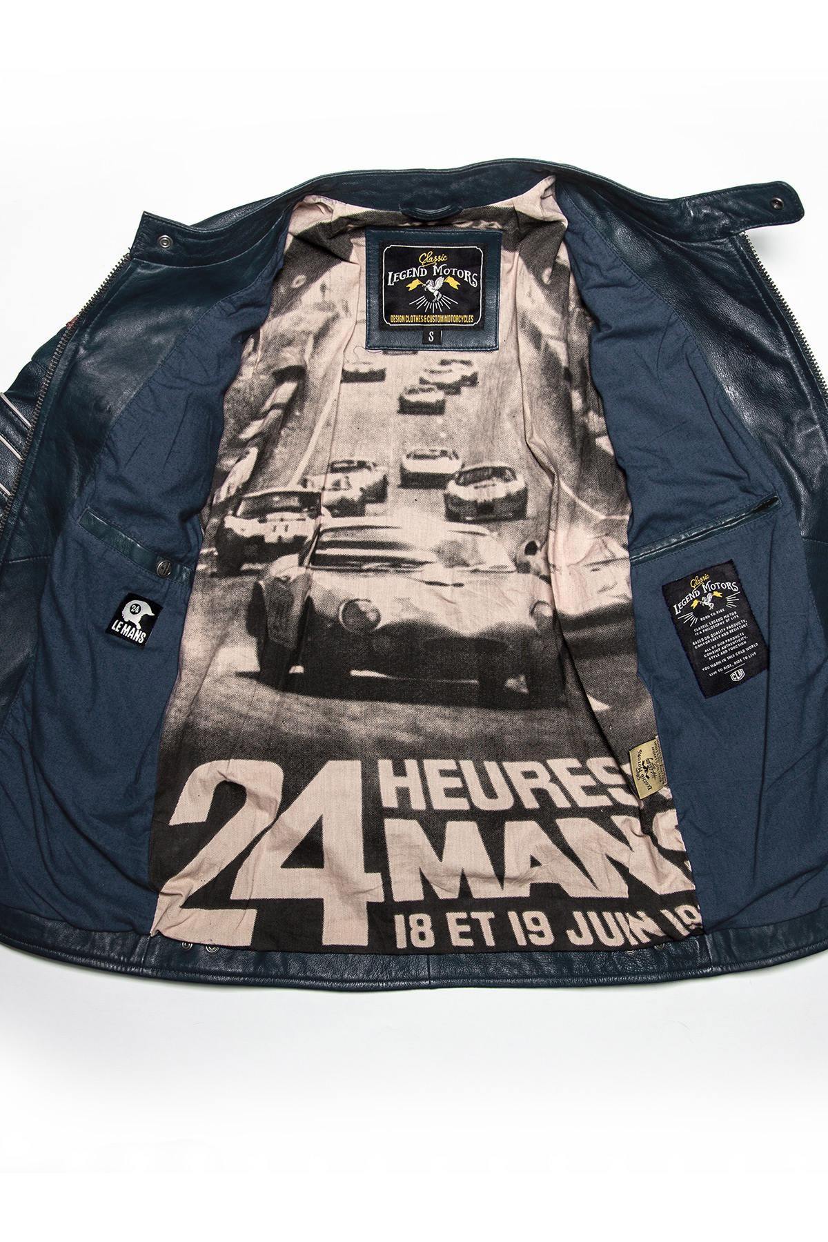 Blouson Homme 24h Le Mans MILES SHEEP CROWN ROYAL BLUE — vue 2