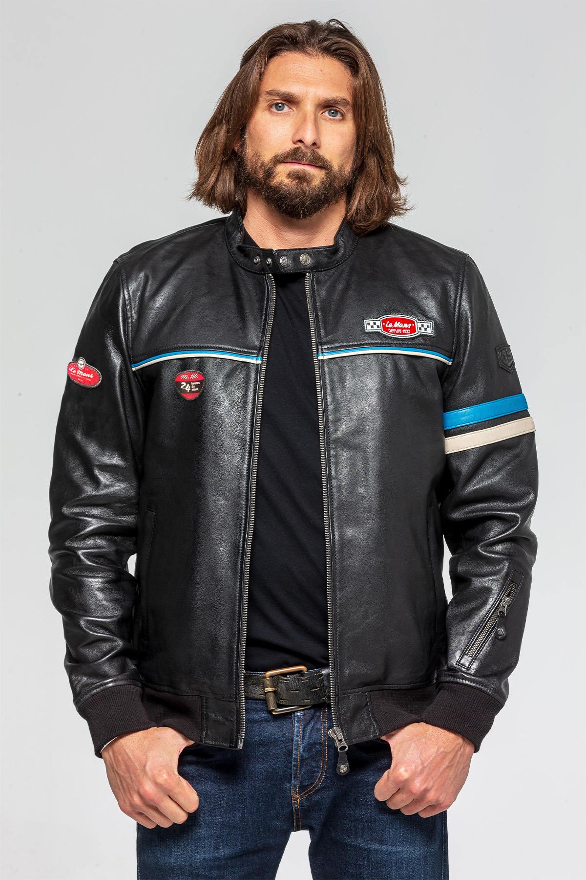 Chaqueta Hombre 24h Le Mans MILES SHEEP CROWN BLACK — vista 8