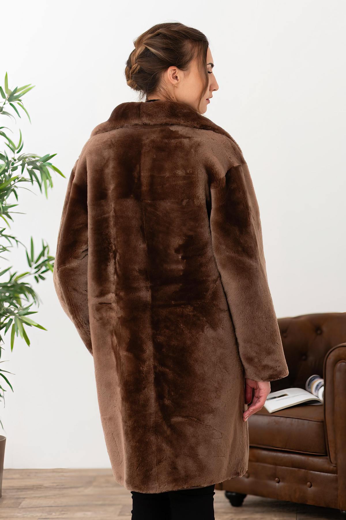 Damen Mantel Cityzen NEW GABRIELLA TAUPE/TAUPE — Ansicht 9