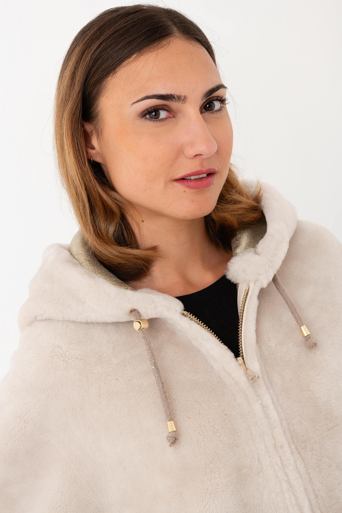 Giacche Donna Cityzen DANIELLA ECRU GOLD — vista 4