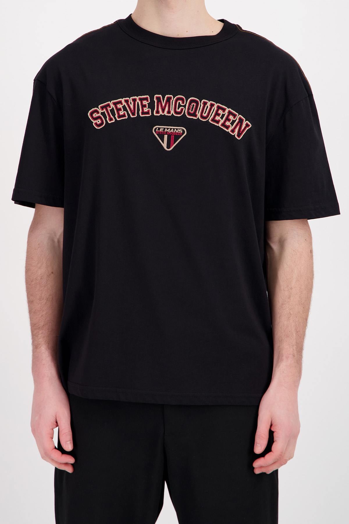 Tee Shirt Homme Steve Mcqueen TEE SHIRT TSM08-005 NOIR — vue 2