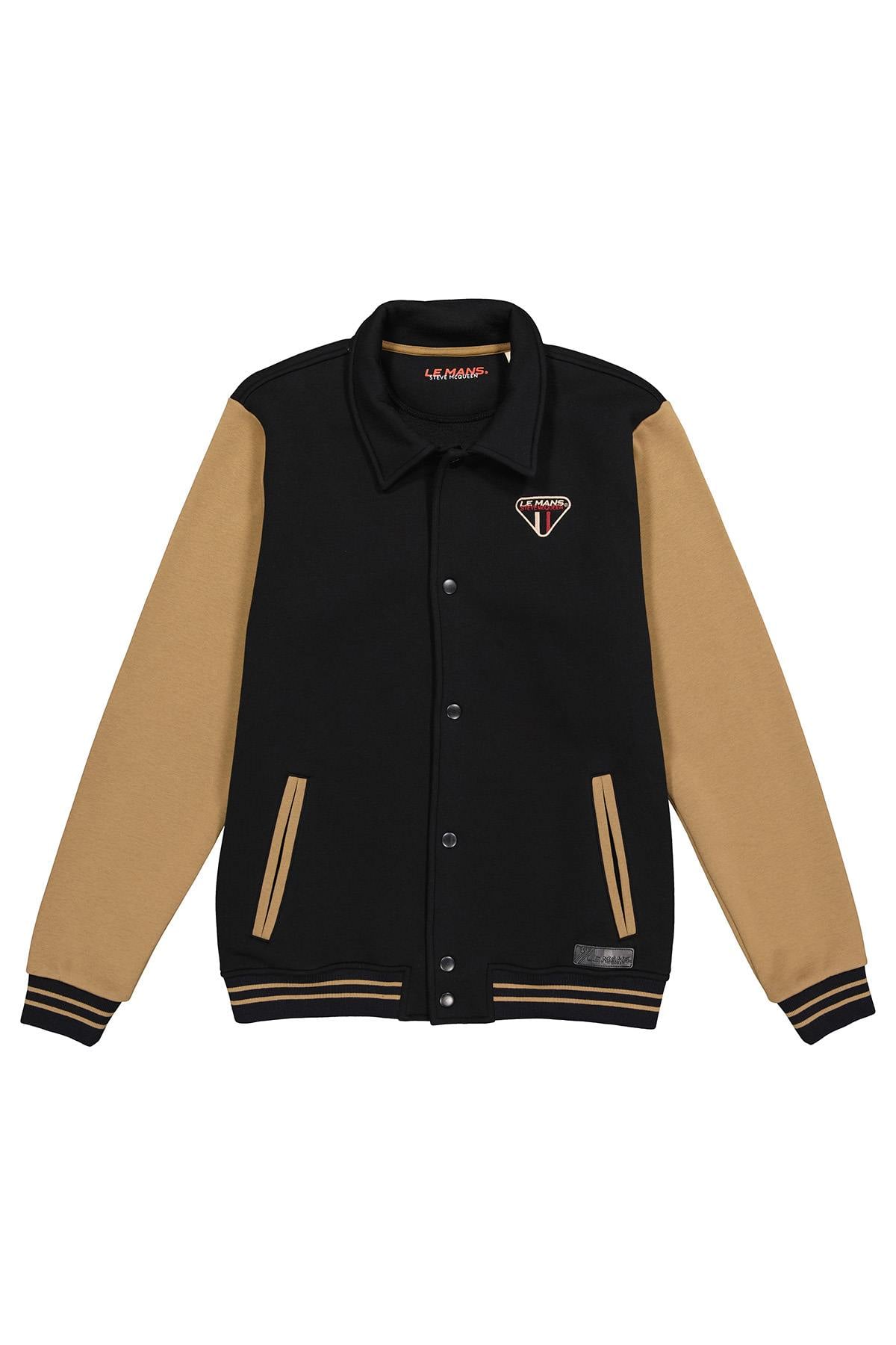 Herren Jacke Steve Mcqueen SWEATSHIRT SSM03-005 NOIR — Ansicht 4