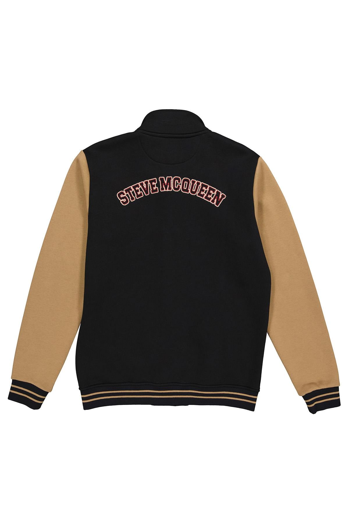 Herren Jacke Steve Mcqueen SWEATSHIRT SSM03-005 NOIR — Ansicht 5