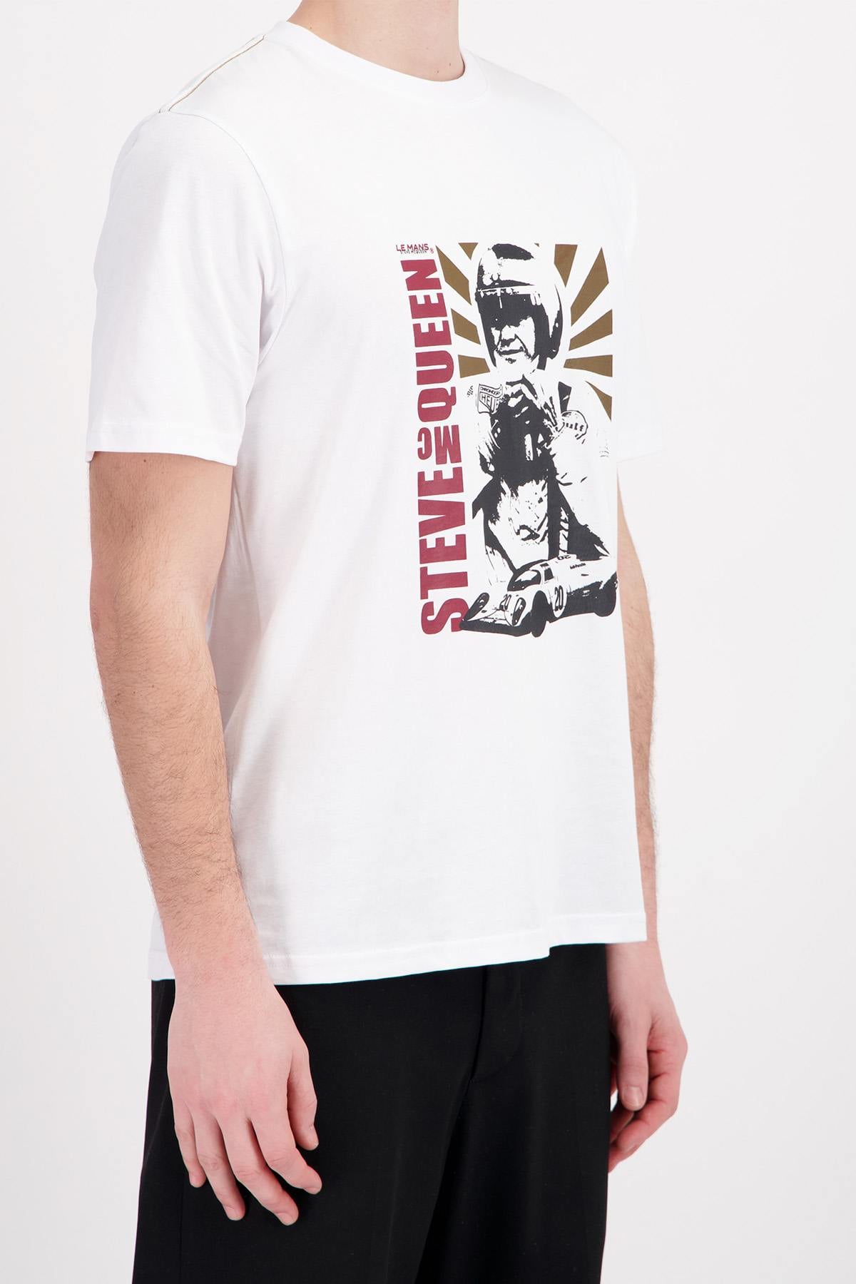 Tee Shirt Homme Steve Mcqueen TEE SHIRT TSM03-000 OFF WHITE — vue 5