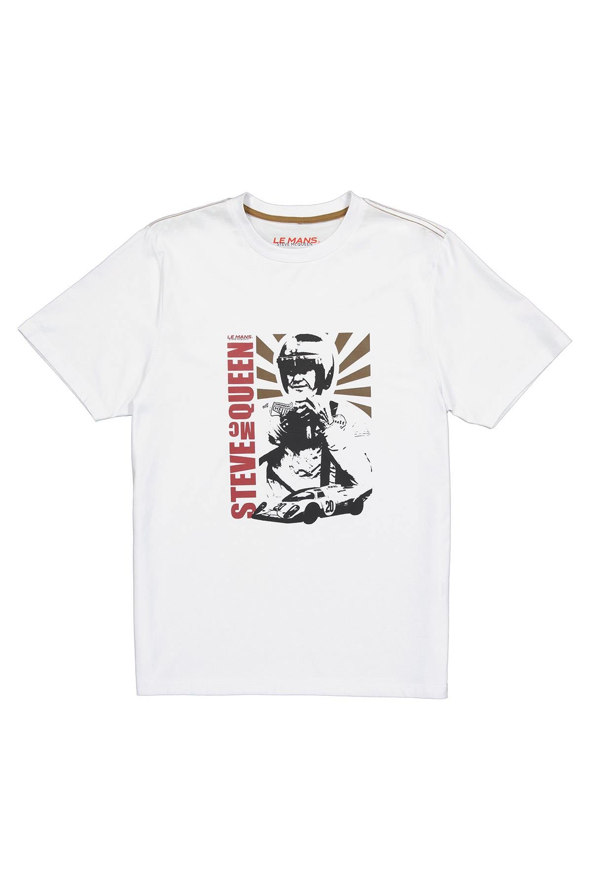 Tee Shirt Homme Steve Mcqueen TEE SHIRT TSM03-000 OFF WHITE — vue 3