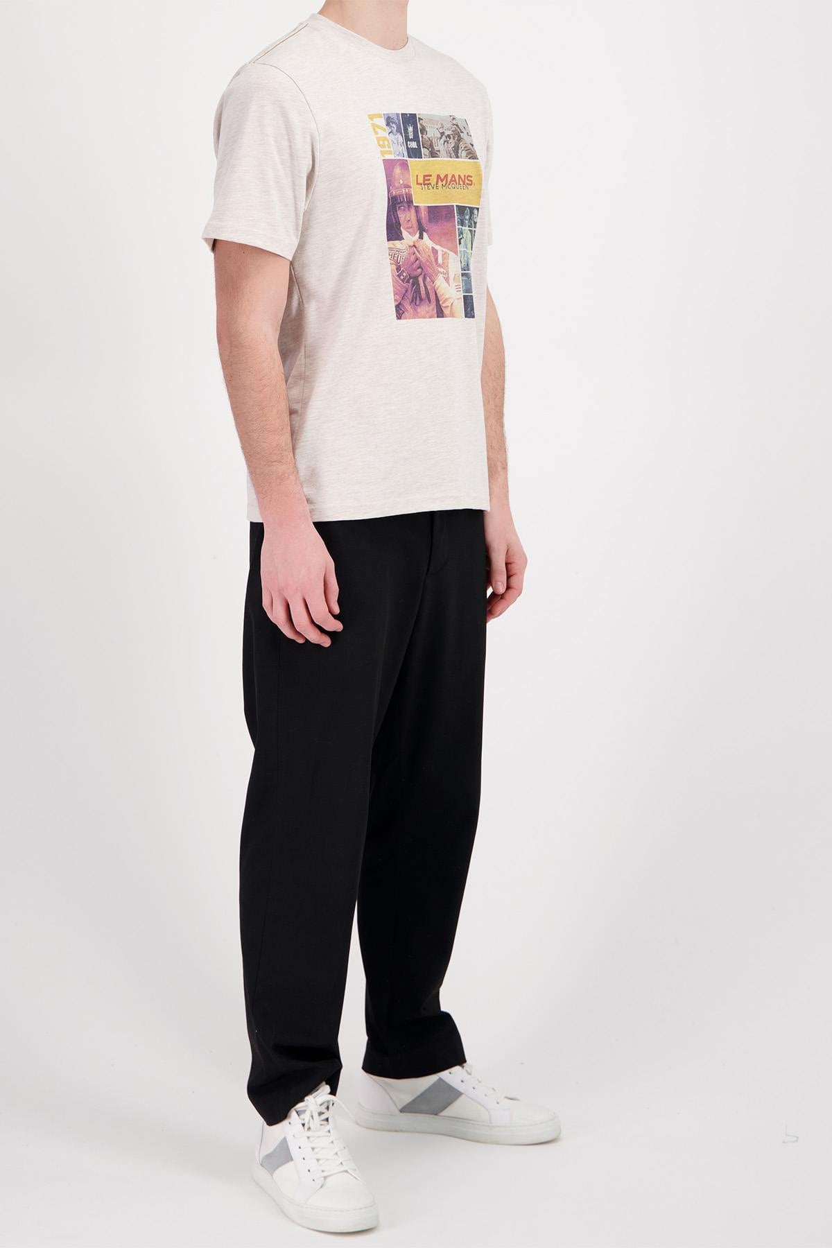 Tee Shirt Homme Steve Mcqueen TEE SHIRT TSM07-602 SABLE CHINE — vue 4