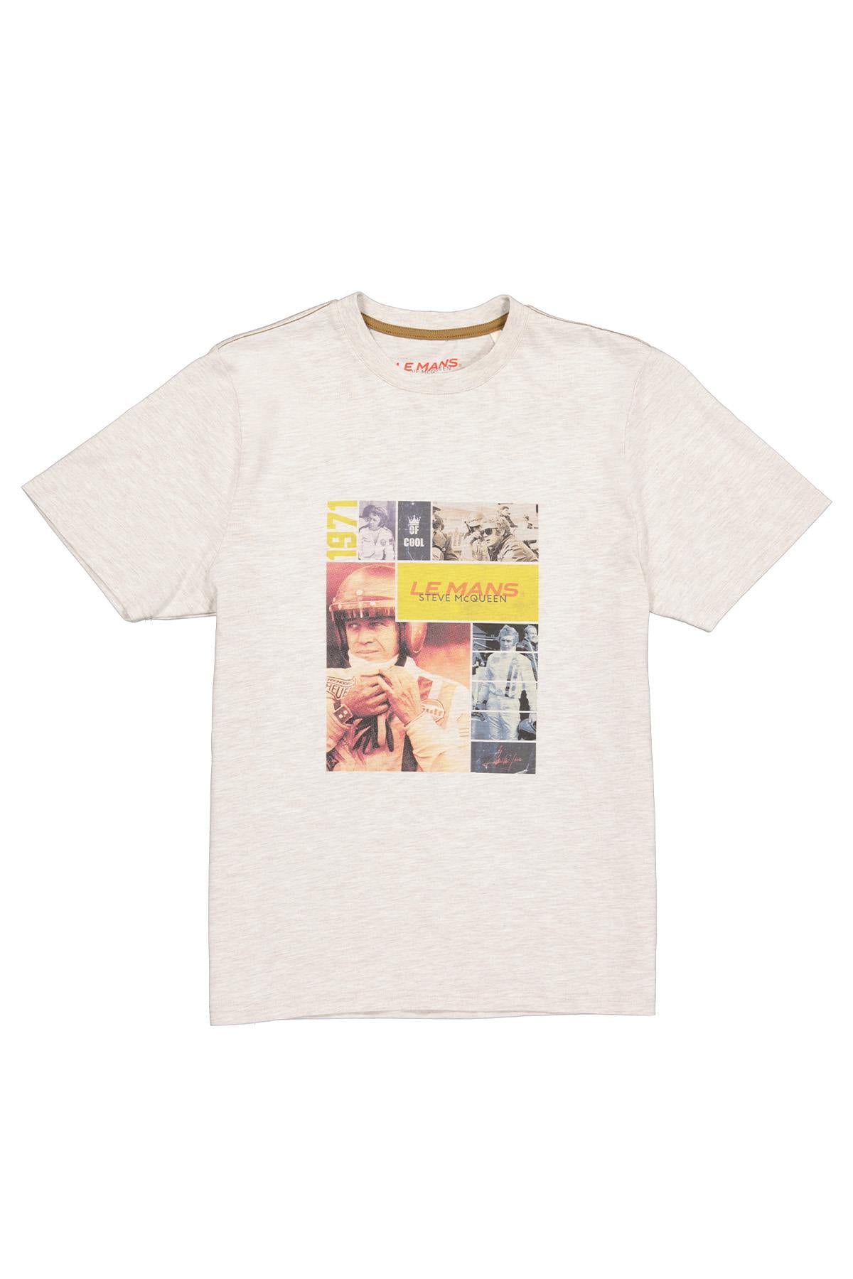 Tee Shirt Homme Steve Mcqueen TEE SHIRT TSM07-602 SABLE CHINE — vue 5