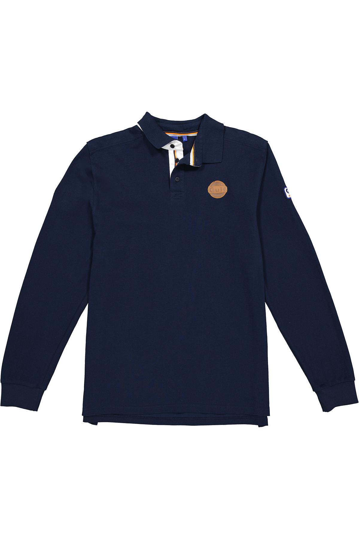 Herren Polo Gulf POLO POM02-100 NAVY BLUE — Ansicht 6