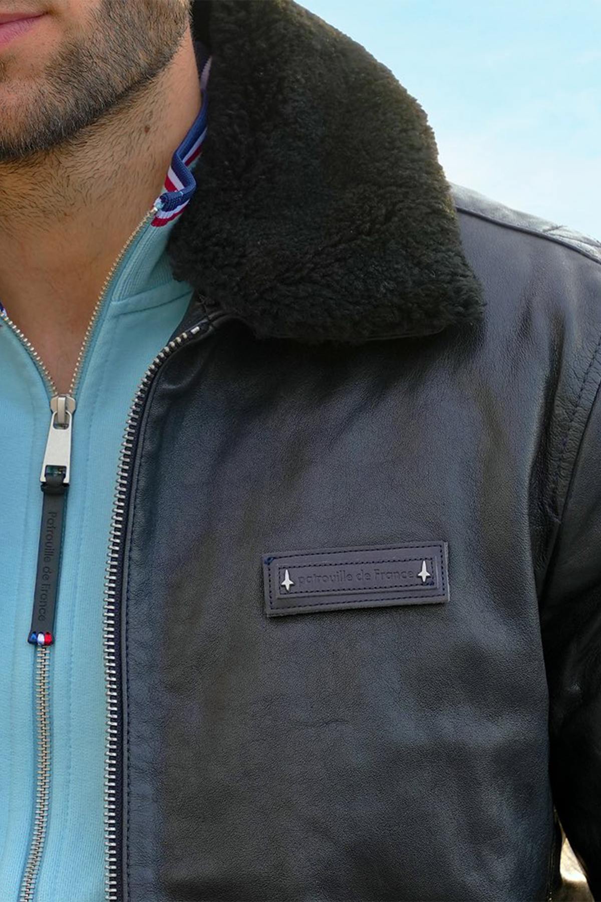 Giacche Uomo Patrouille De France OFFICIAL 70 ALPHA BLACK — vista 4