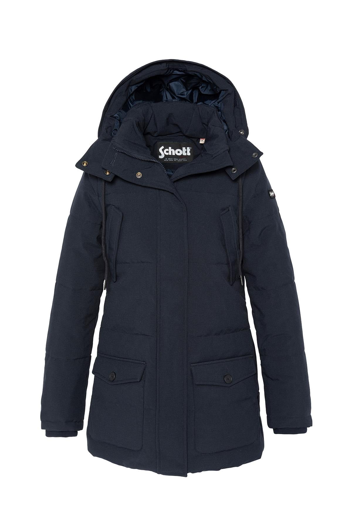 Damen Mantel Schott JKTCAMILIAW NAVY — Ansicht 4