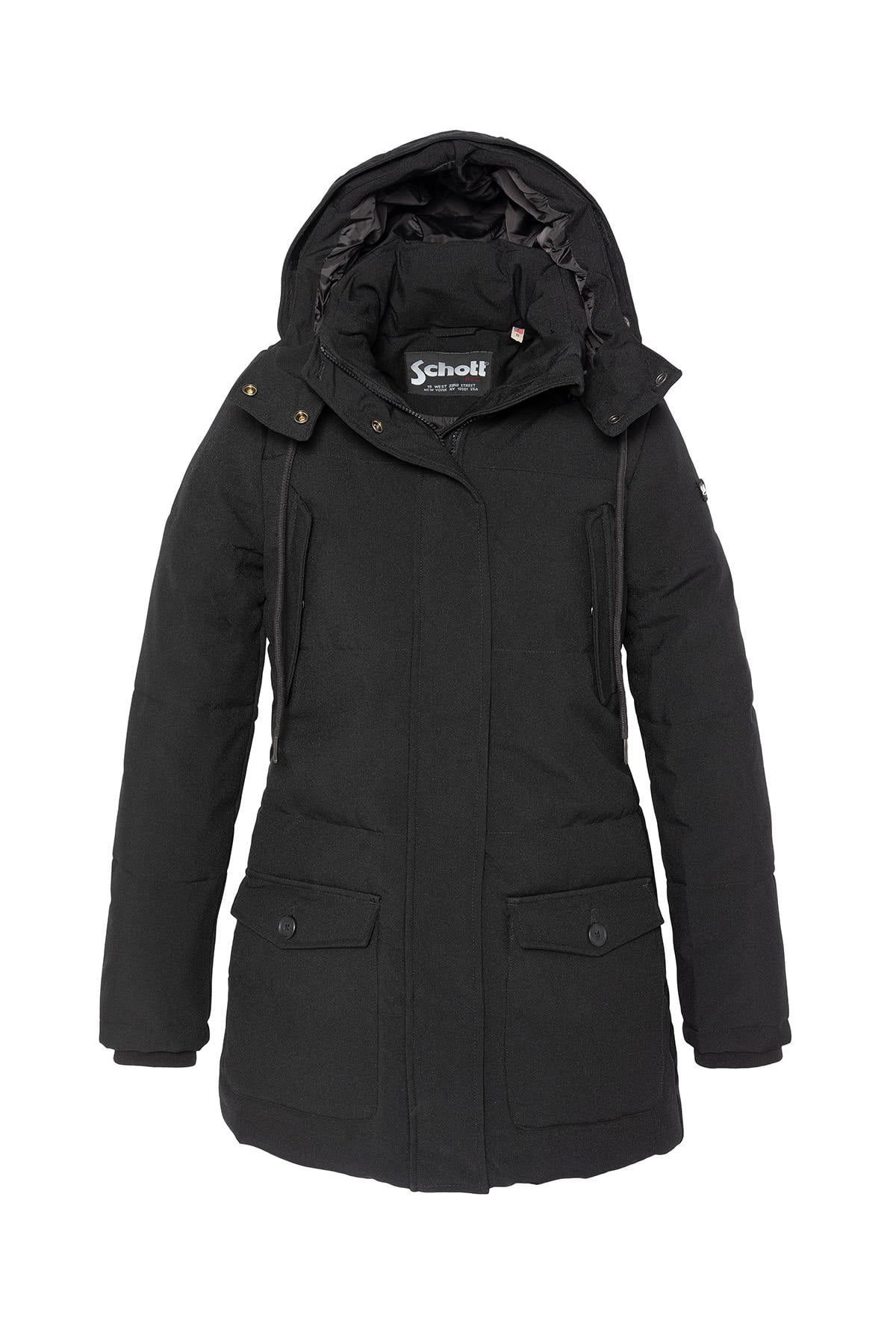 Damen Mantel Schott JKTCAMILIAW BLACK — Ansicht 4