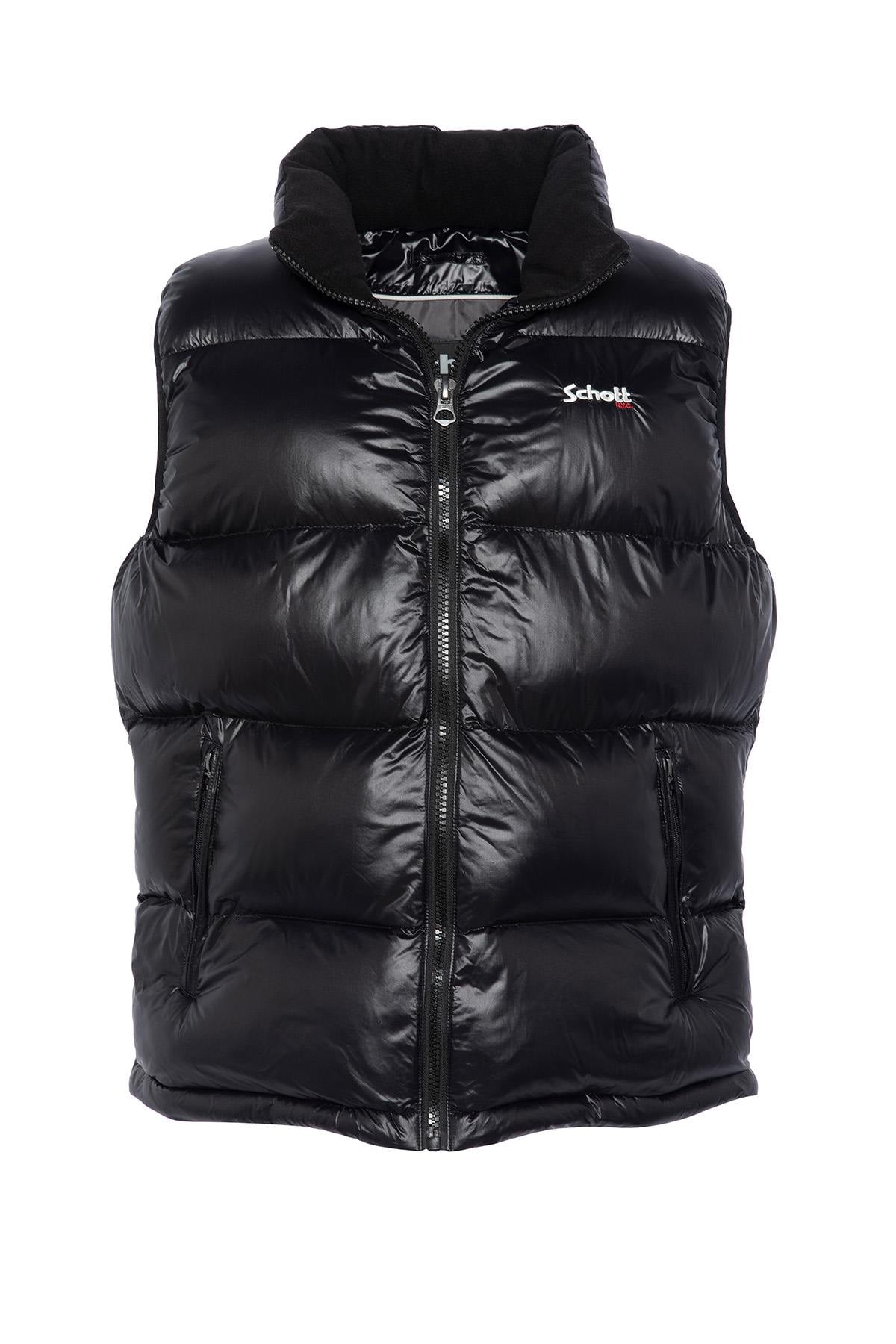 Blouson Homme Schott COLUMBUSV BLACK — vue 3