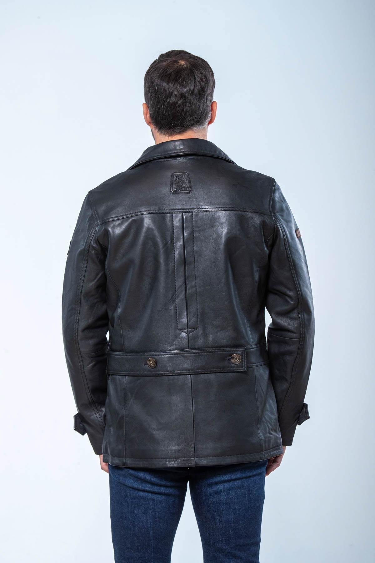 Herren Mantel Steve Mcqueen ANDREW BLACK — Ansicht 5