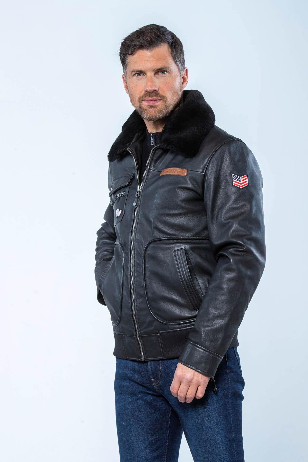 Chaqueta Hombre Steve Mcqueen GAVIN BLACK — vista 8