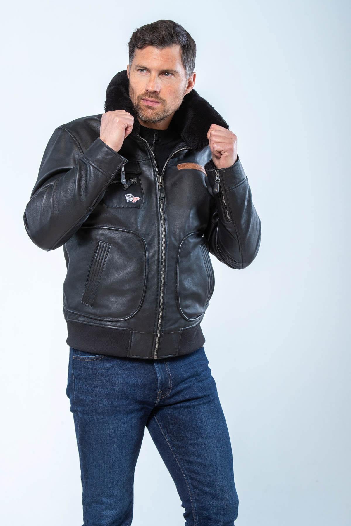 Chaqueta Hombre Steve Mcqueen GAVIN BLACK — vista 10