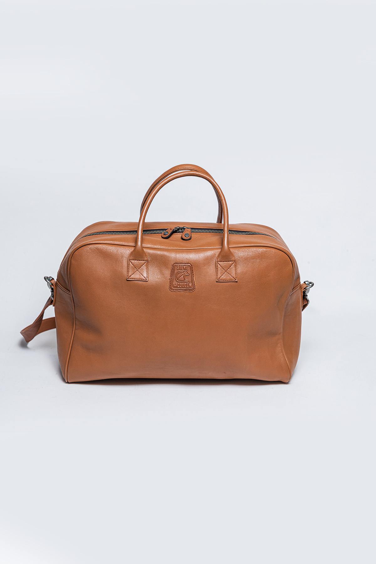 Bolsos Hombre Steve Mcqueen THE COOLEST 48H BAG TOBACCO — vista 3