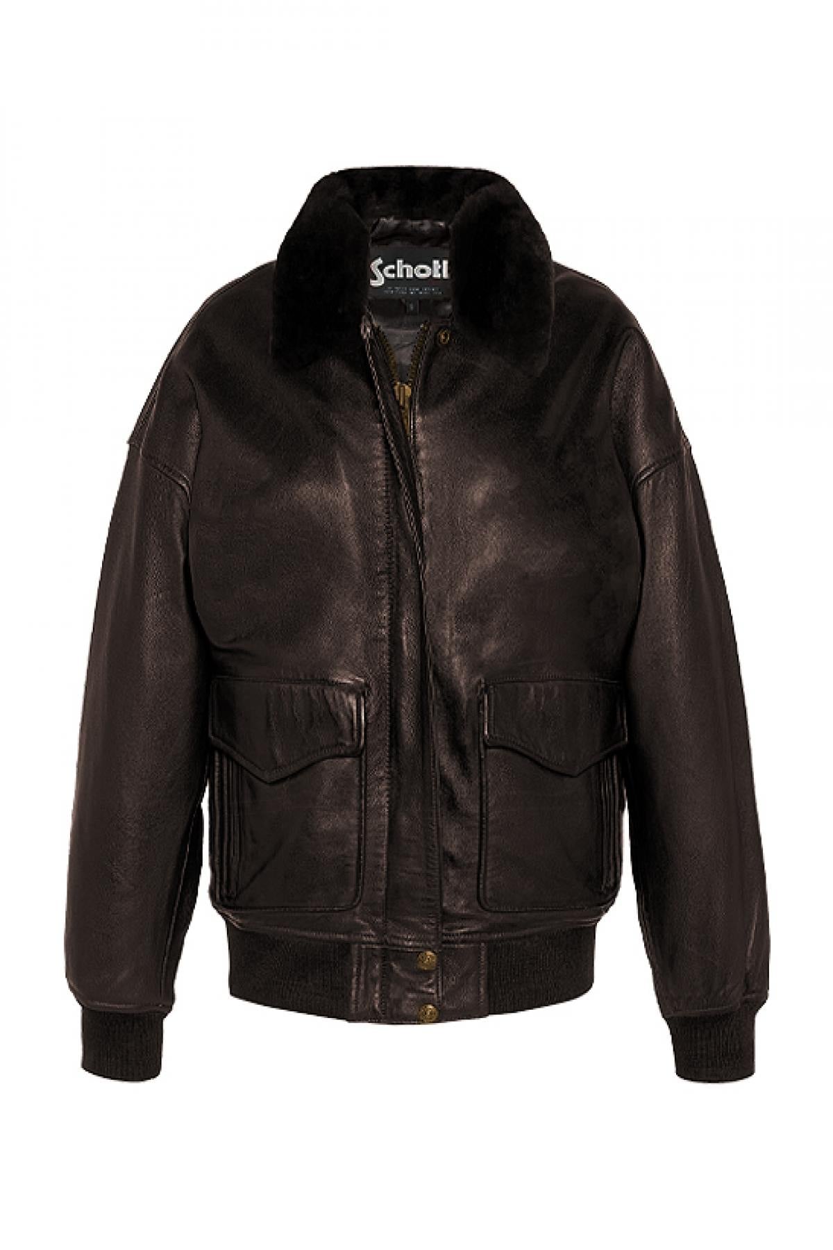 Giacche Donna Schott LCW9185 DARK BROWN — vista 7