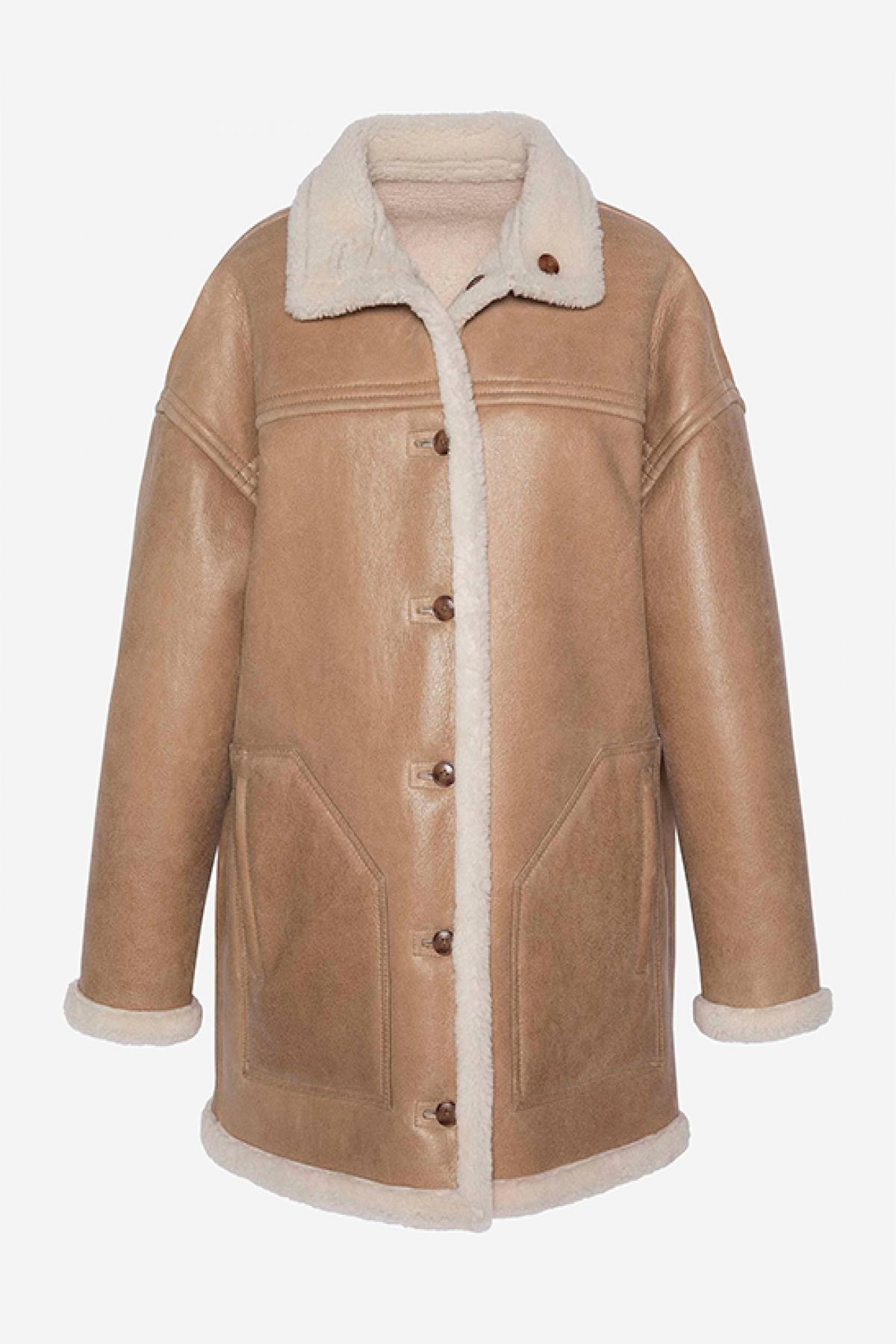 Damen Mantel Schott LCWJADE SAND — Ansicht 8