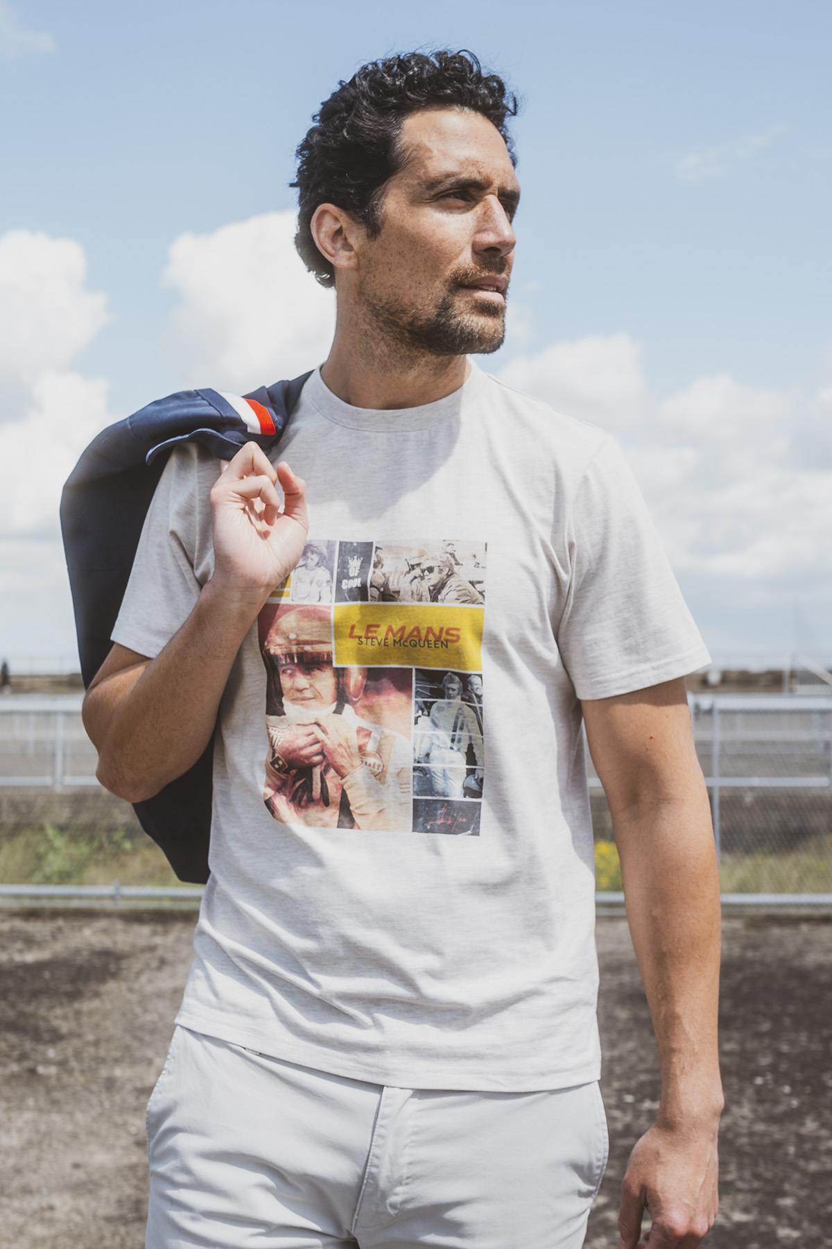 Tee Shirt Homme Steve Mcqueen TEE SHIRT TSM07-602 SABLE CHINE — vue 1