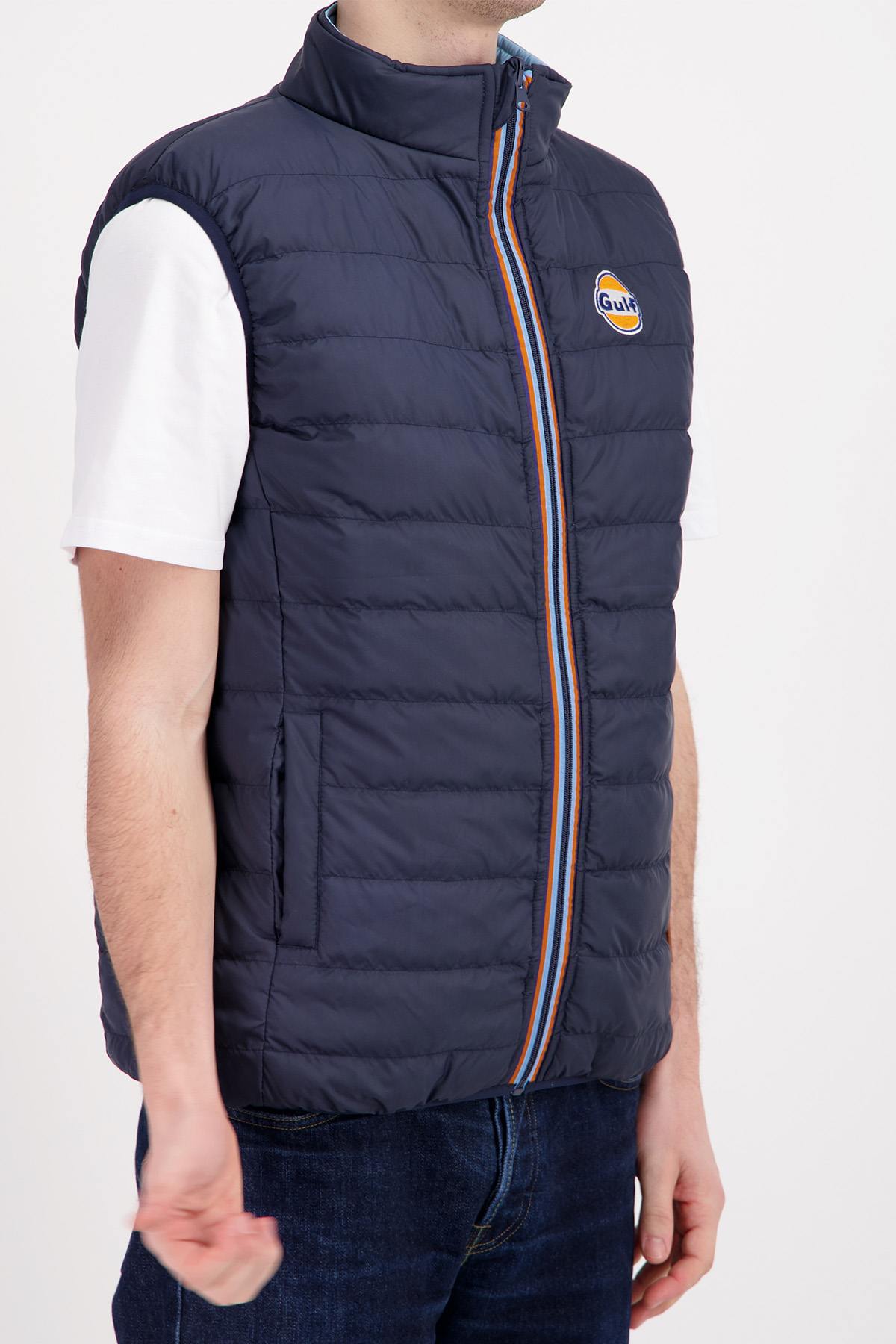 Chaqueta Hombre Gulf KS552-225 NAVY BLUE/LIGHT BLUE — vista 7