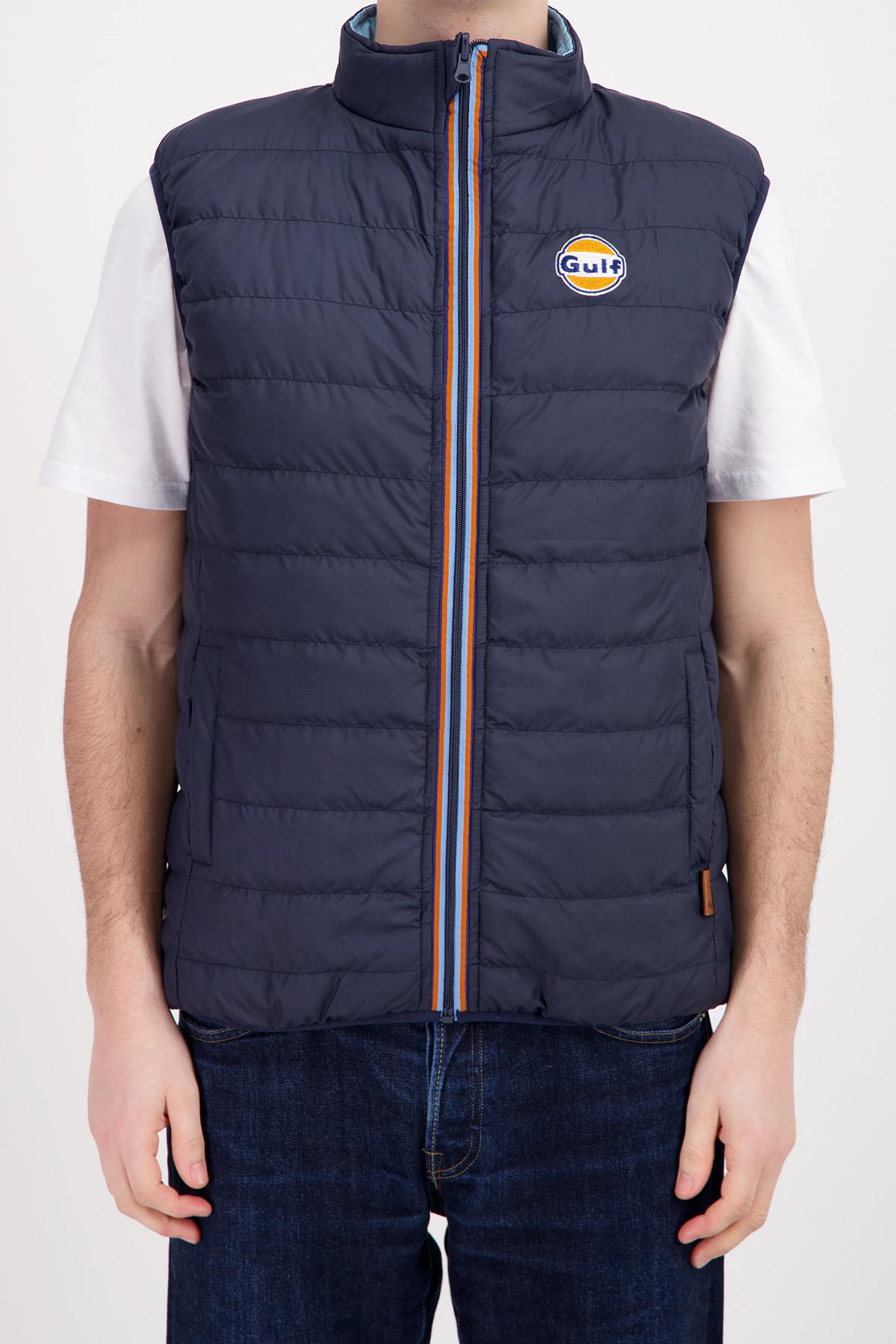 Chaqueta Hombre Gulf KS552-225 NAVY BLUE/LIGHT BLUE — vista 2