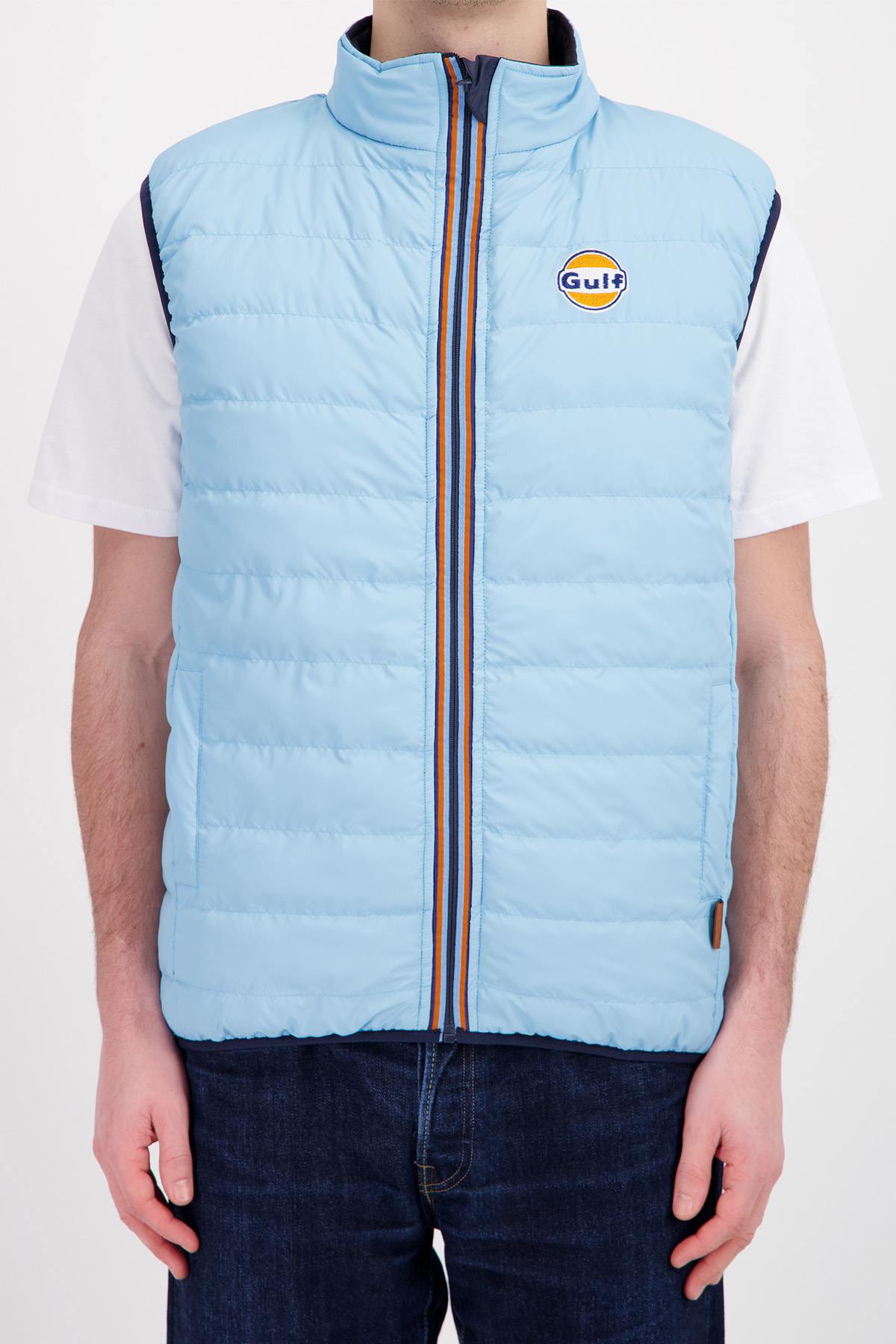 Chaqueta Hombre Gulf KS552-225 NAVY BLUE/LIGHT BLUE — vista 4