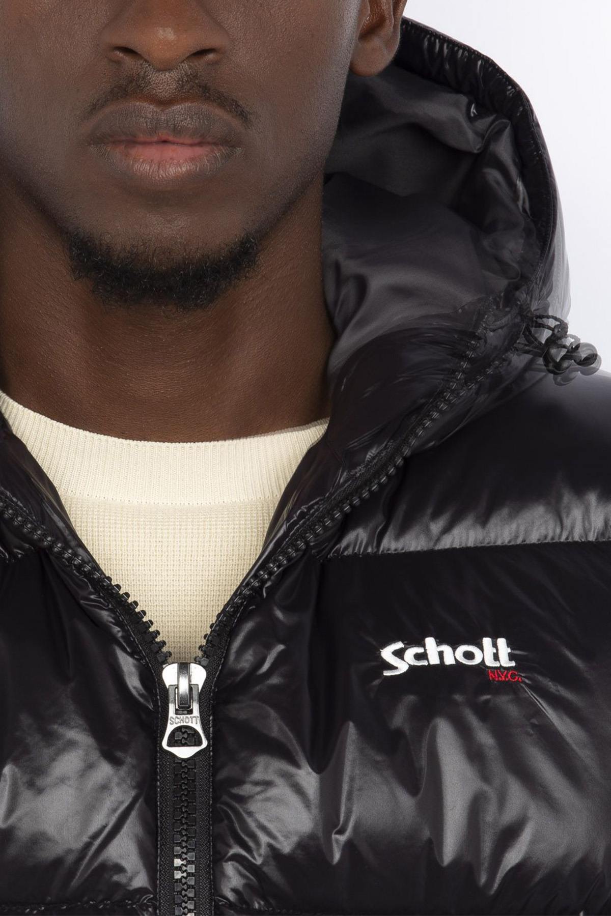 Herren Jacke Schott COLUMBUS2V BLACK — Ansicht 6