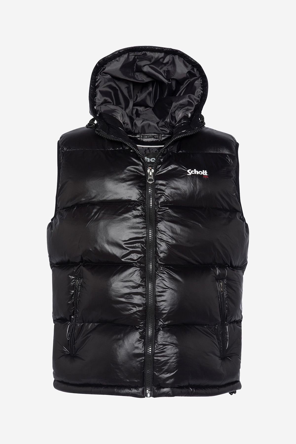 Herren Jacke Schott COLUMBUS2V BLACK — Ansicht 3