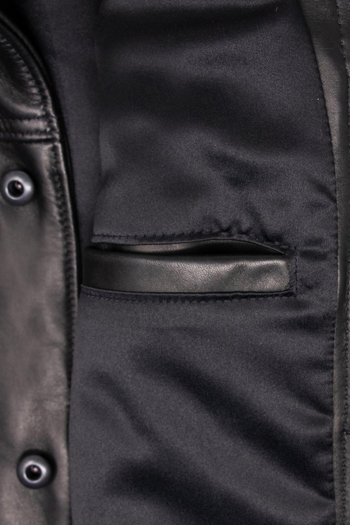 Giacche Uomo Schott 121 BLACK — vista 10