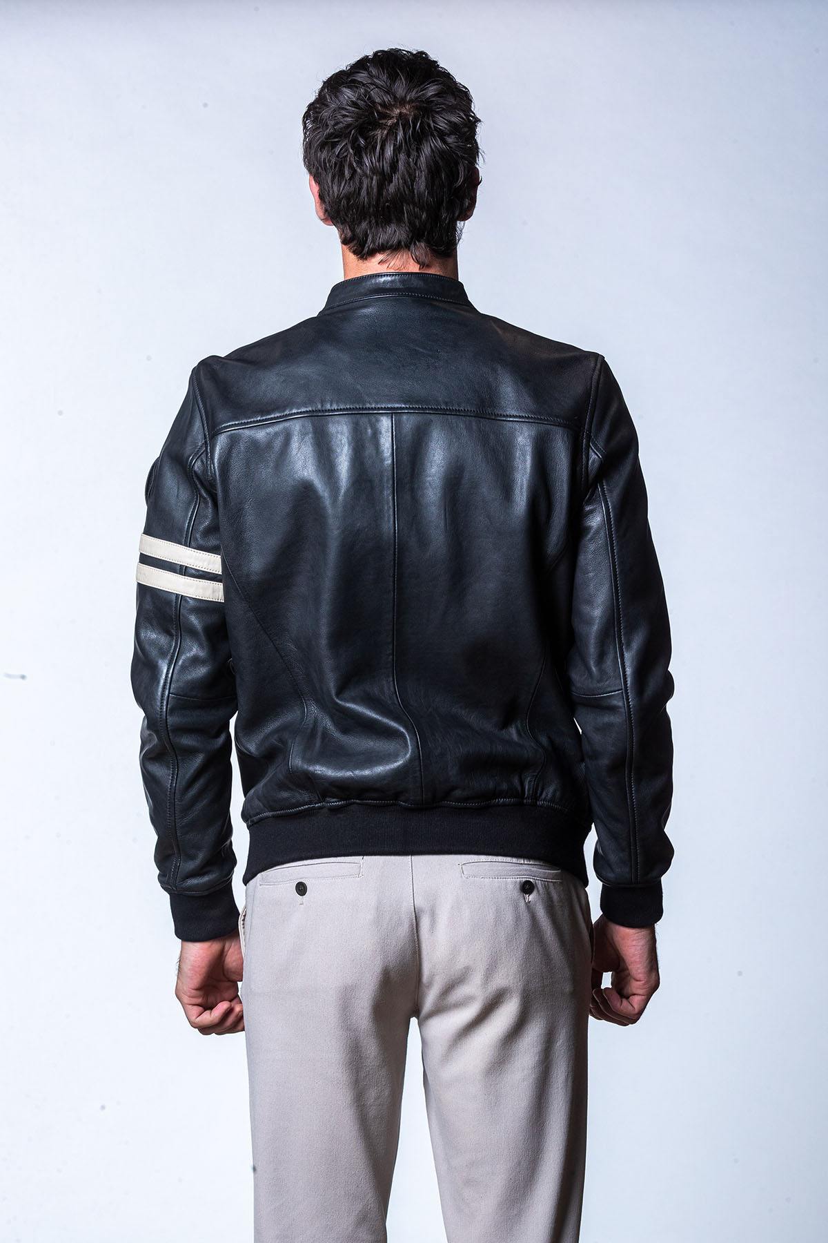 Chaqueta Hombre Classic Legend Motors MILES CLM BLACK — vista 6