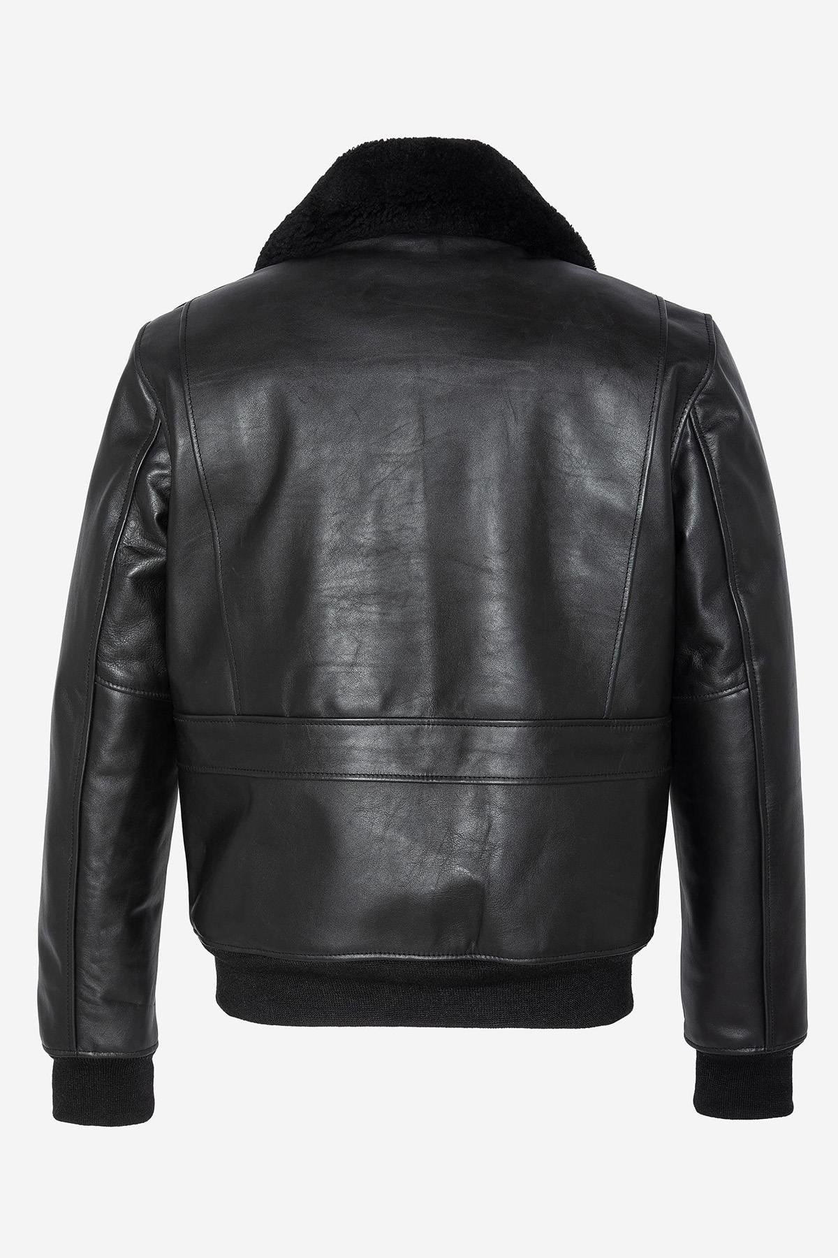 Chaqueta Hombre Schott LCFLYW22 BLACK — vista 10