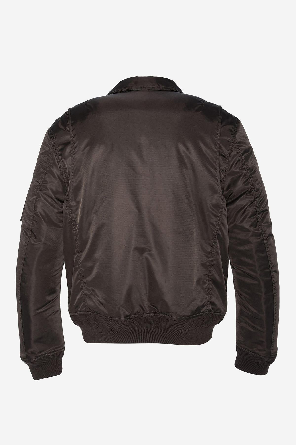 Chaqueta Hombre Schott 210100RS DARK BROWN — vista 10