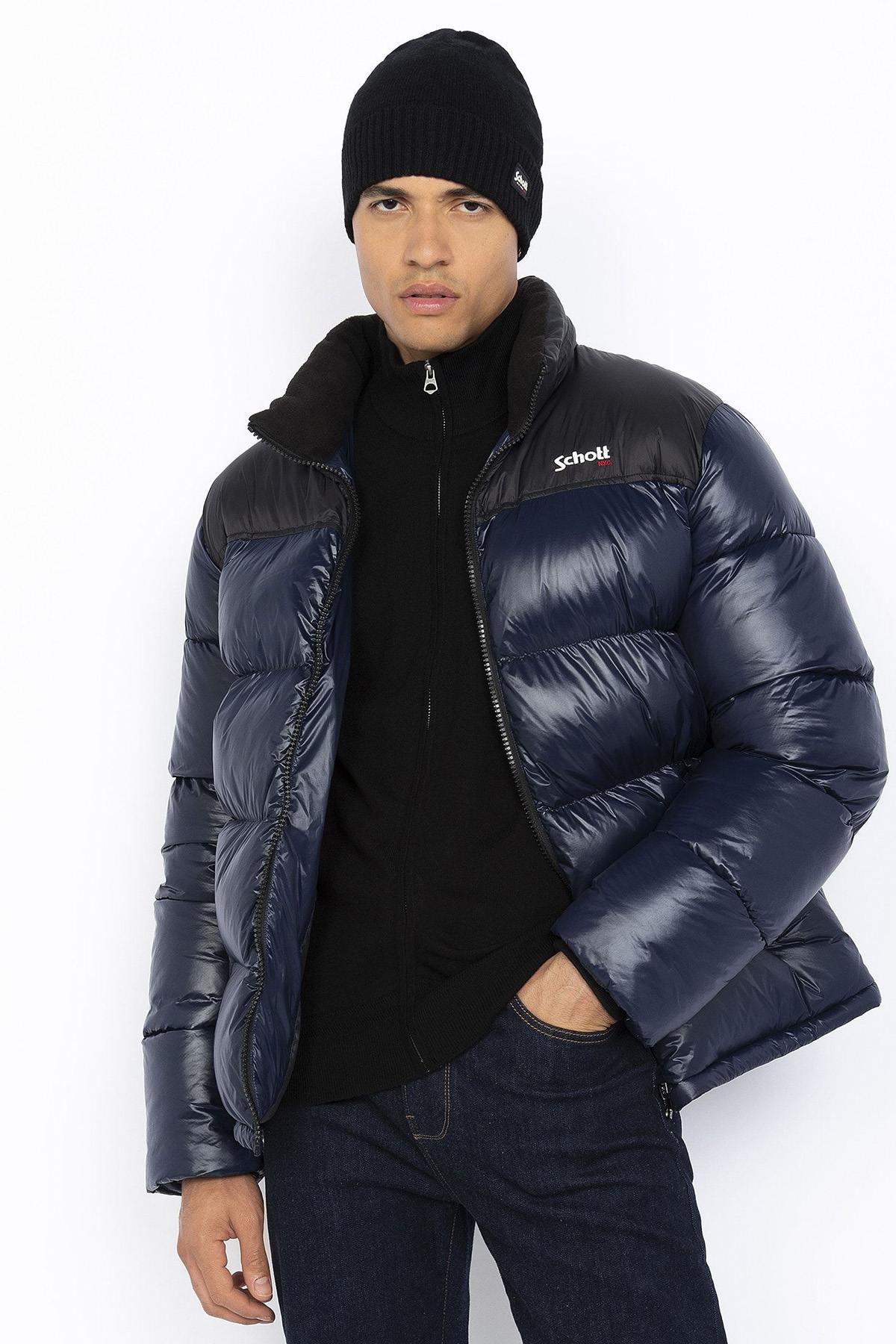 Chaqueta Hombre Schott UNION NAVY — vista 2