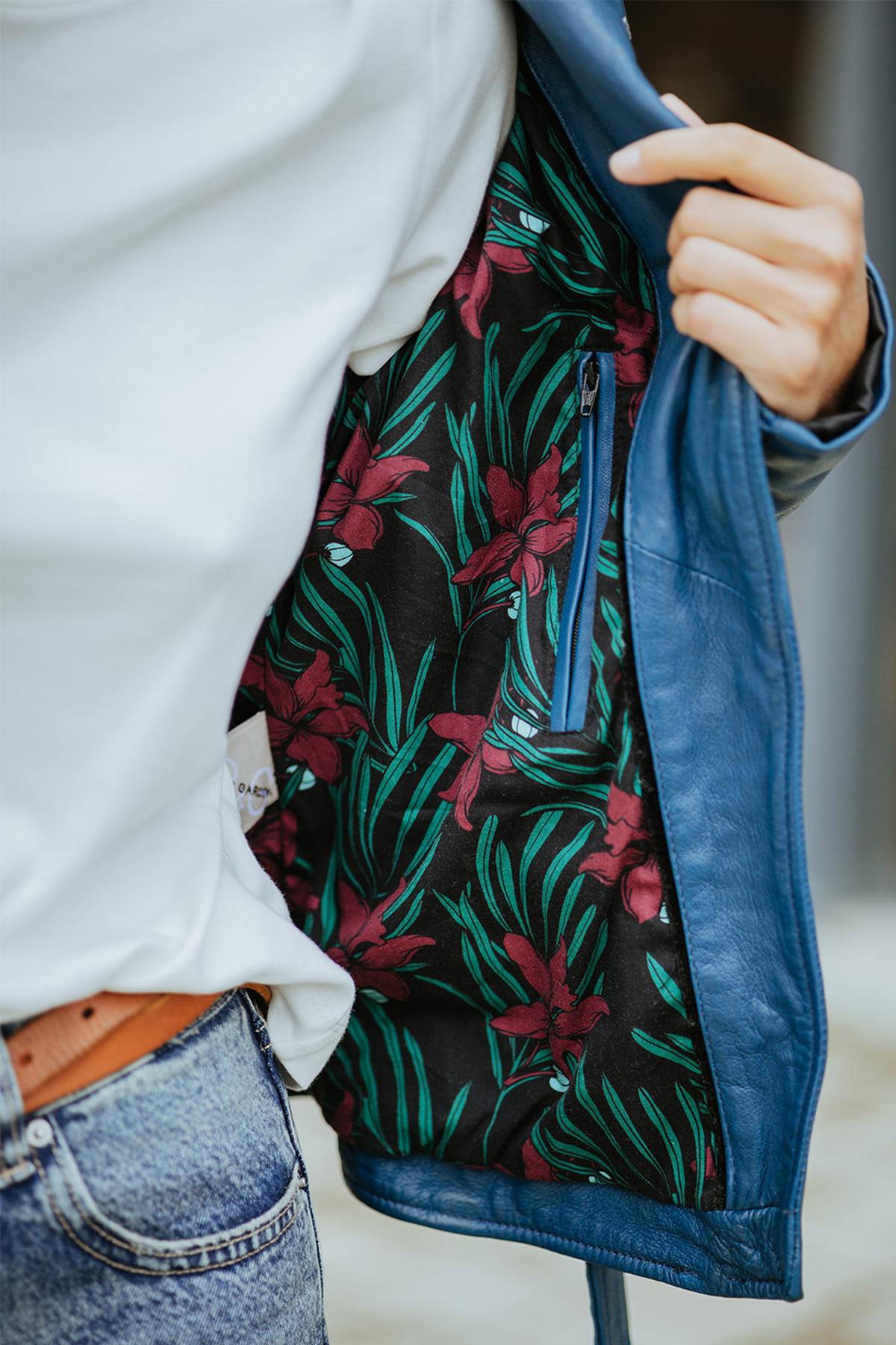 Chaqueta Mujeres Rose Garden PAULA LAMB VITA BLUE WATER — vista 2