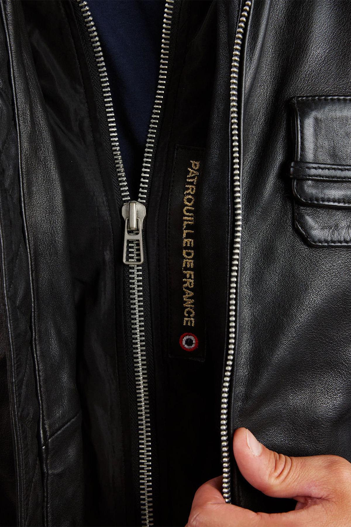 Chaqueta Hombre Patrouille De France JAEGGER ALPHA BLACK — vista 7