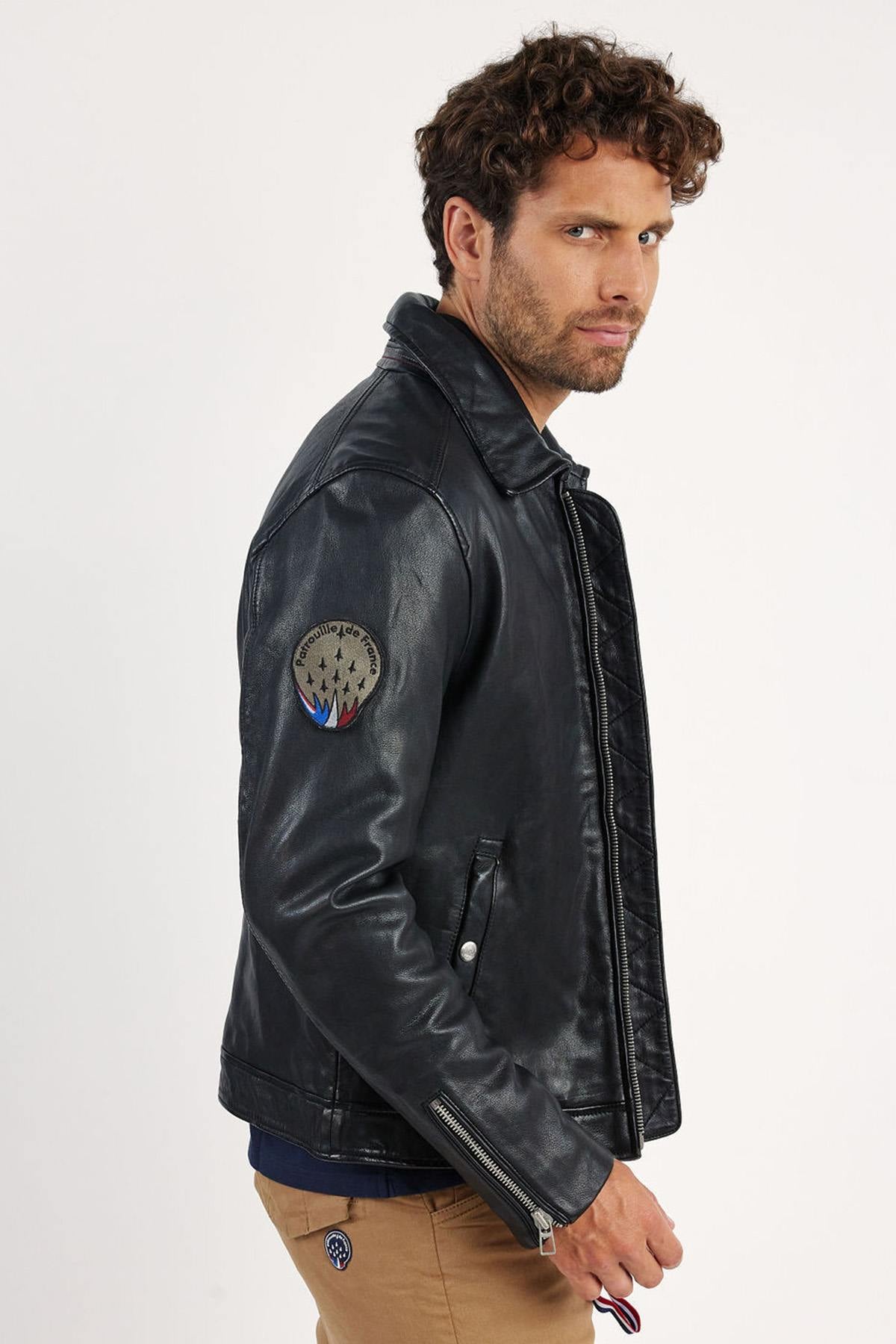 Chaqueta Hombre Patrouille De France JAEGGER ALPHA BLACK — vista 8