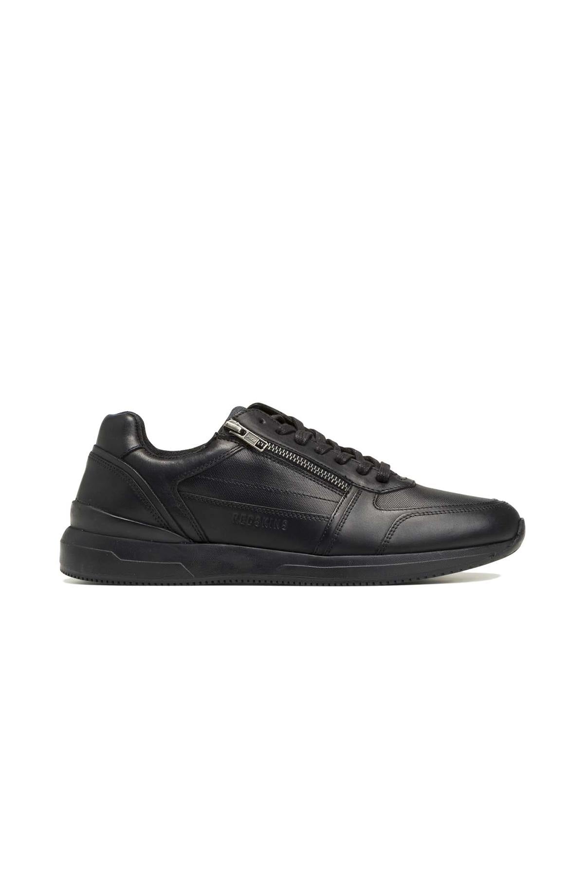 Baskets En Cuir Homme Redskins CALLIAS NOIR — vue 4