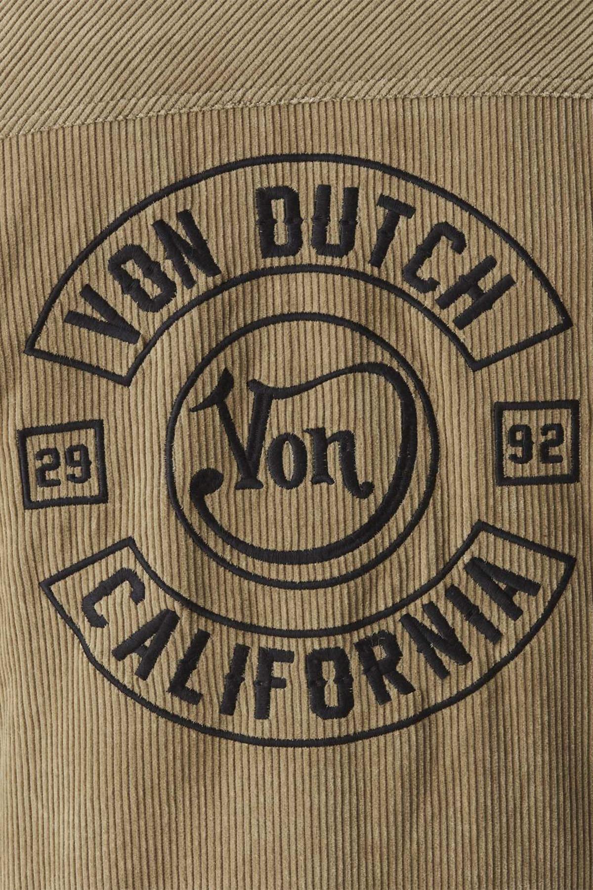 Herren Jacke Von Dutch JACKET VELVET MU — Ansicht 5