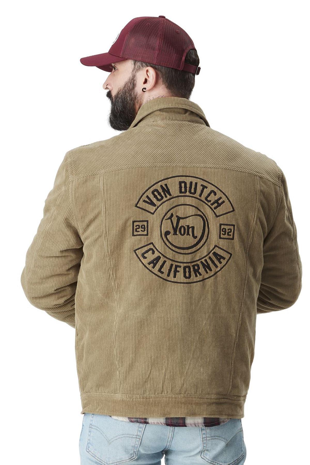 Herren Jacke Von Dutch JACKET VELVET MU — Ansicht 2