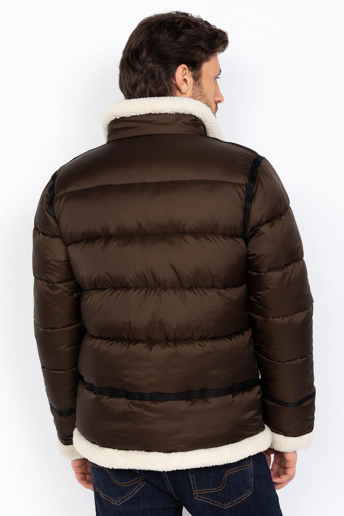 Blouson Homme Schott IDAK BROWN — vue 2