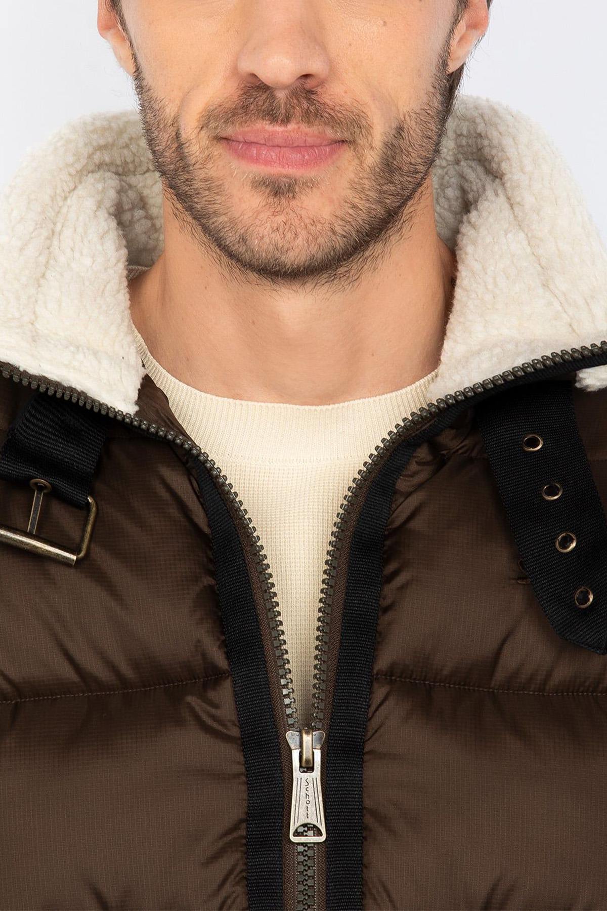 Blouson Homme Schott IDAK BROWN — vue 3
