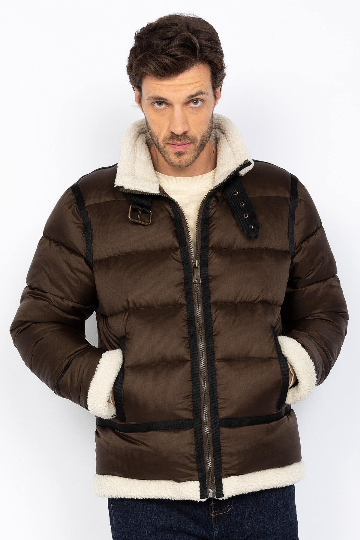 Blouson Homme Schott IDAK BROWN — vue 1