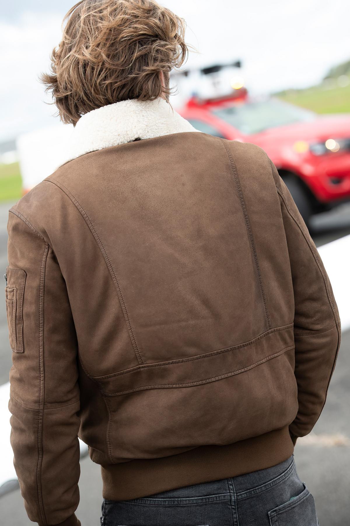 Chaqueta Hombre Aeronautica Militare PN948PL248 00009 CHOCOLATE — vista 4