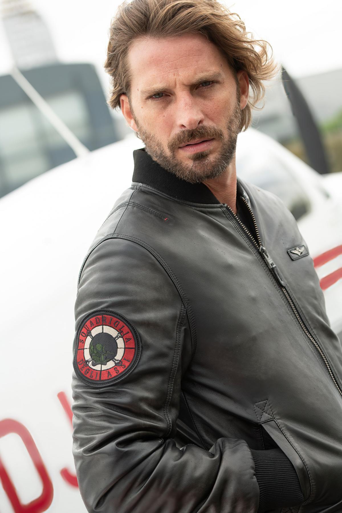 Giacche Uomo Aeronautica Militare PN956PL247 00001 NERO — vista 5