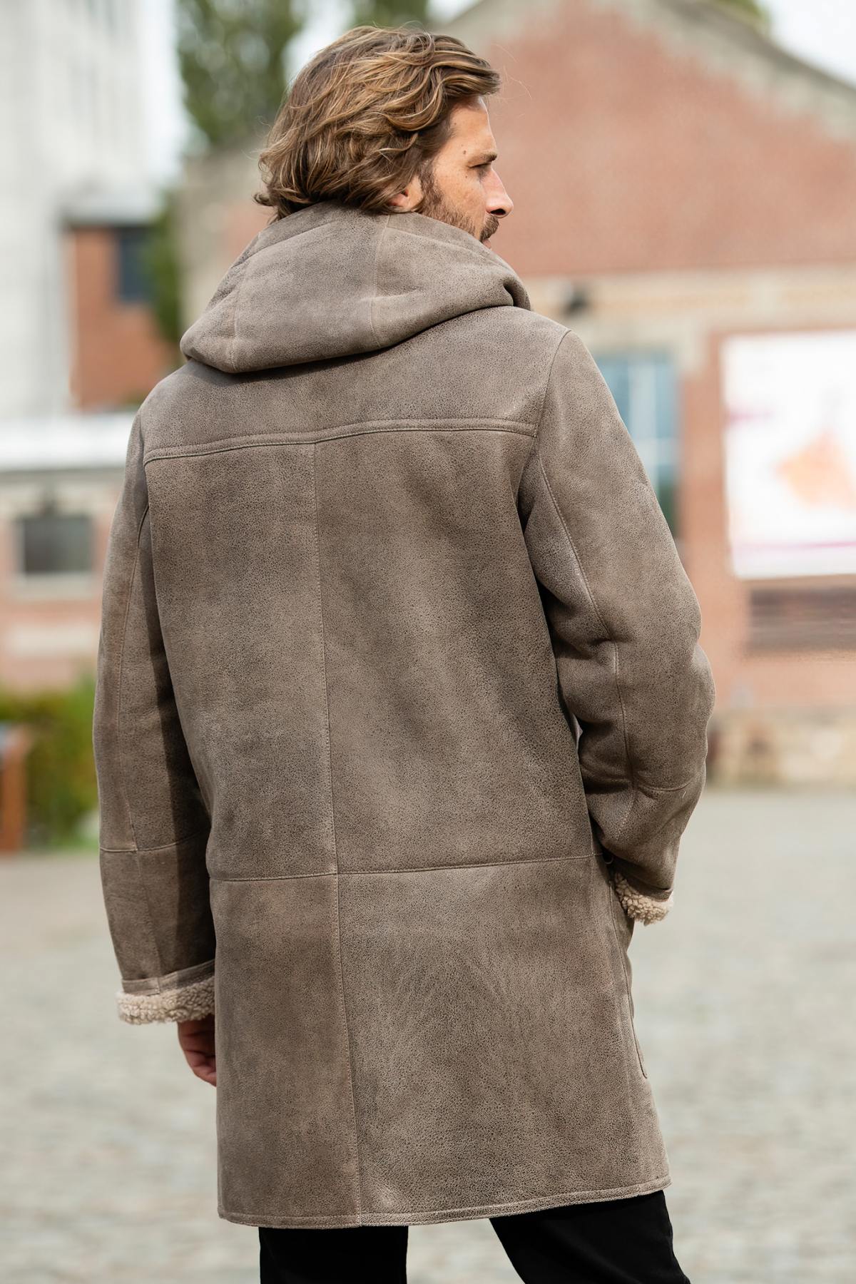 Giacche Uomo Cityzen DUFFLECOAT SABLE — vista 3